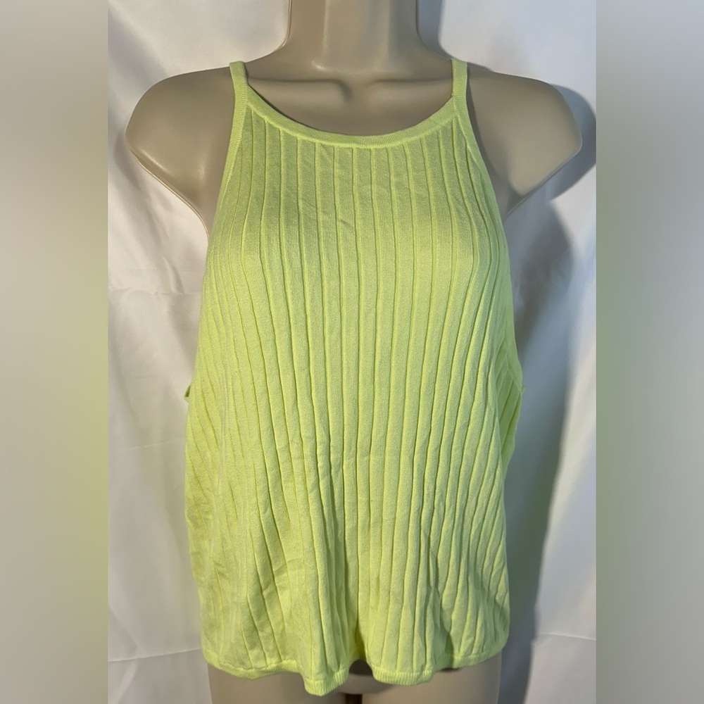 Neon yellow tank
